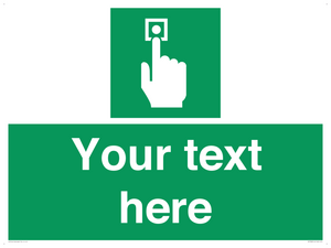 Custom Safe Condition Emergency call point